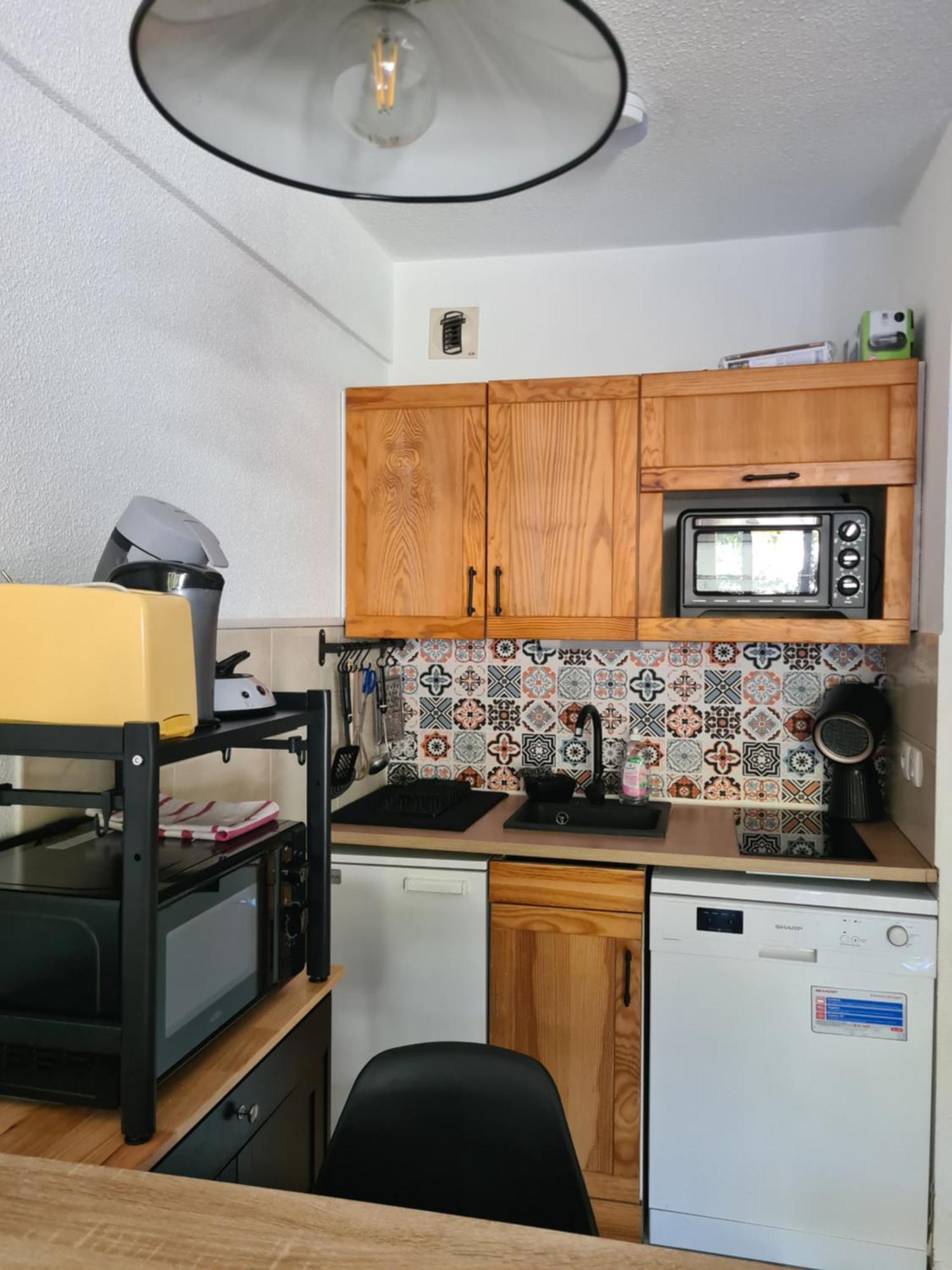 Agreable Appartement-Residence Le Panoramic Les Angles  Bagian luar foto